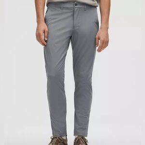 Lululemon ABC Slim-Fit Trouser 31” X 34” Warpstreme Solar Grey NWT